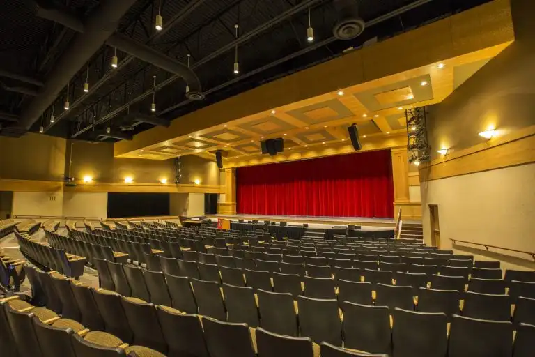 benilde st margaret high school theater with innovox loudspeakers