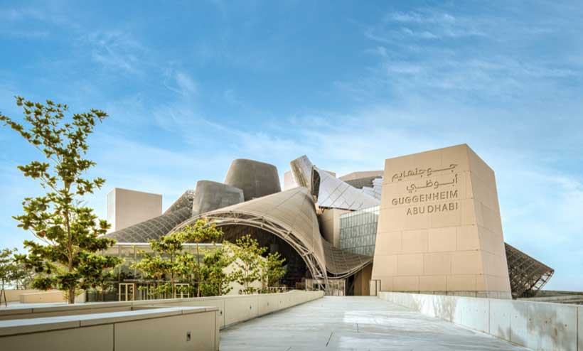 Modern architecture with unique design