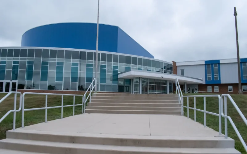 Hastings high school theater with innovox loudspeakers