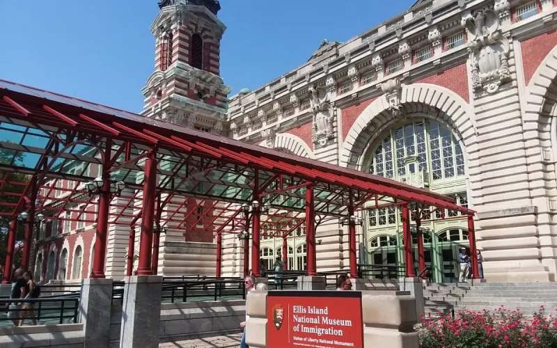 Ellis island exterior